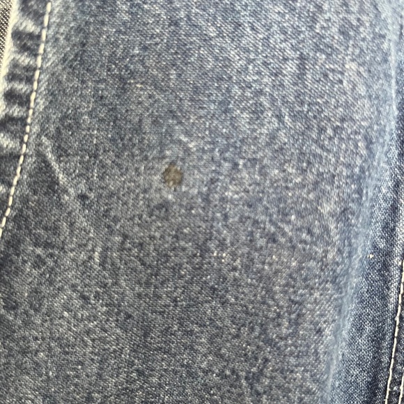 Rare Unisex Vintage OshKosh B'gosh Vestbak Denim Bib Overalls | Size 34 x 30 - Picture 13 of 13